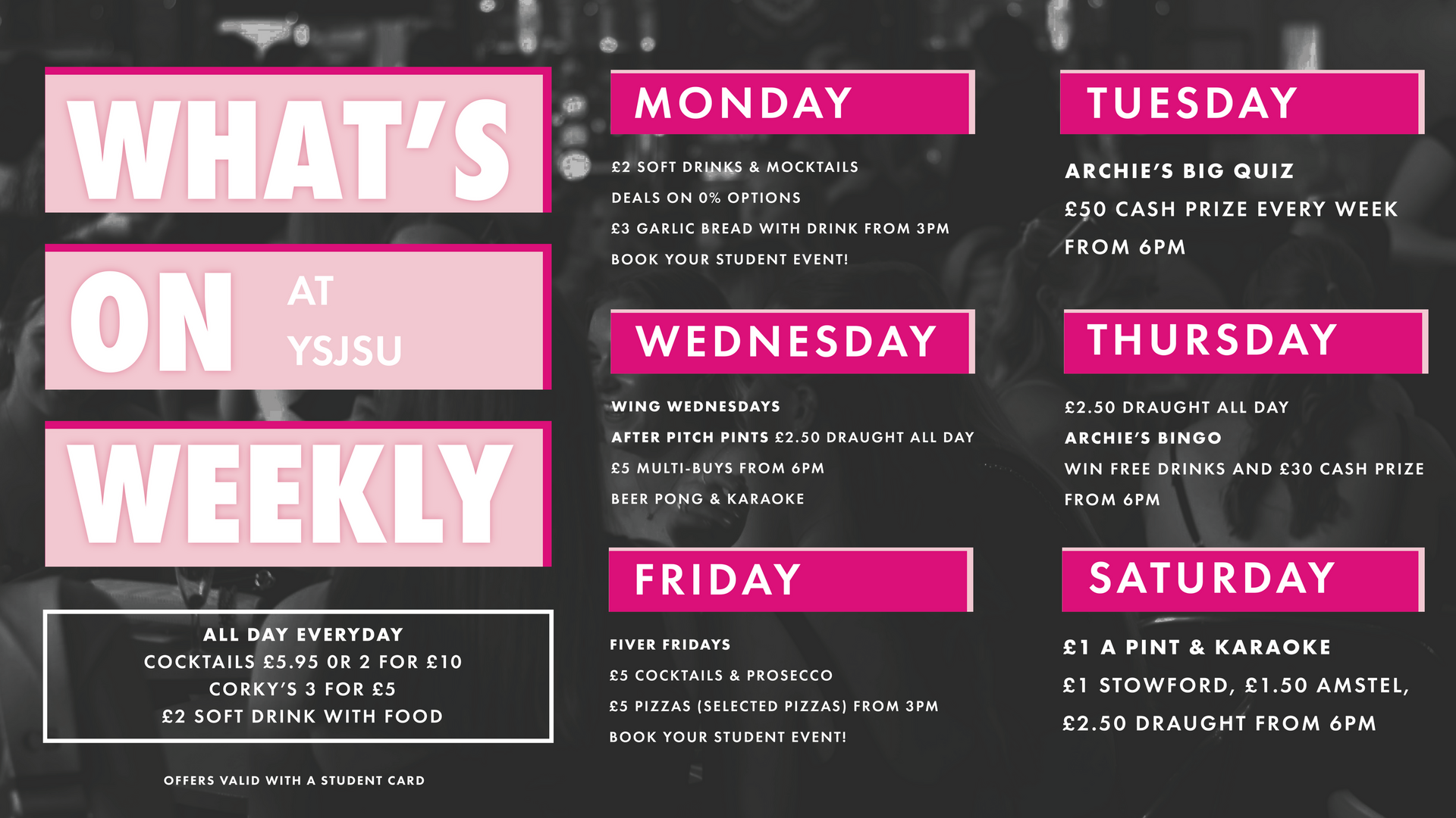 whats on weekly